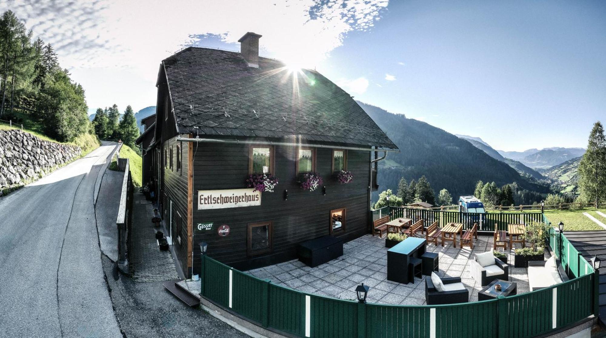Ertlschweigerhaus Pension - Appartements - Zimmer Donnersbach Eksteriør billede